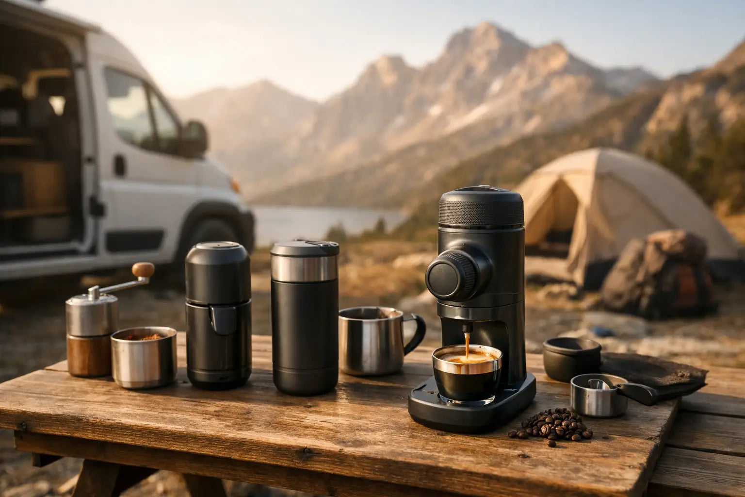 7 Best Portable Espresso Machines for Camping